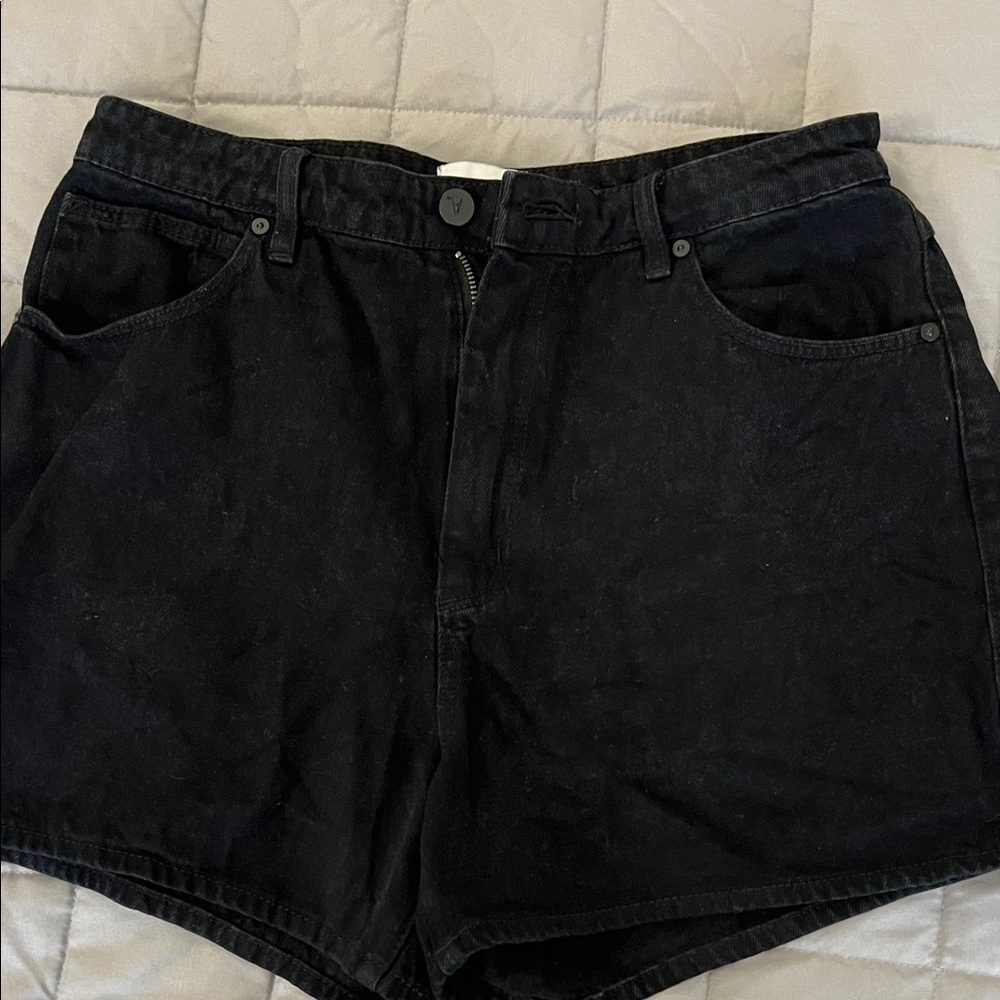 Abrand Black Jean Shorts